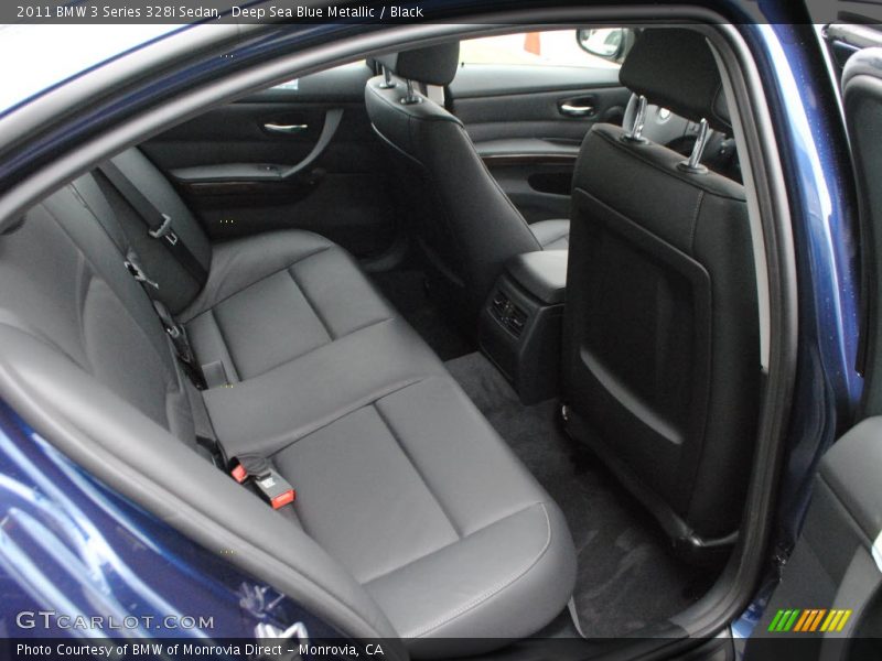 Deep Sea Blue Metallic / Black 2011 BMW 3 Series 328i Sedan