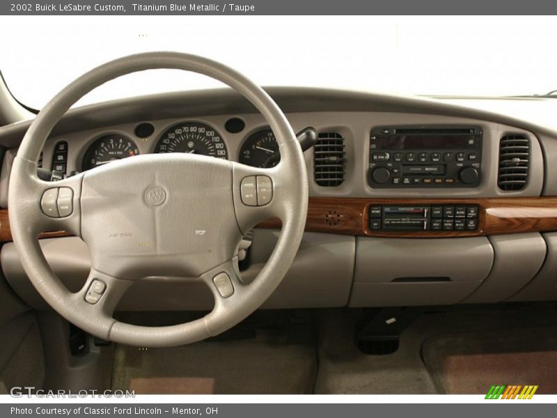 Titanium Blue Metallic / Taupe 2002 Buick LeSabre Custom