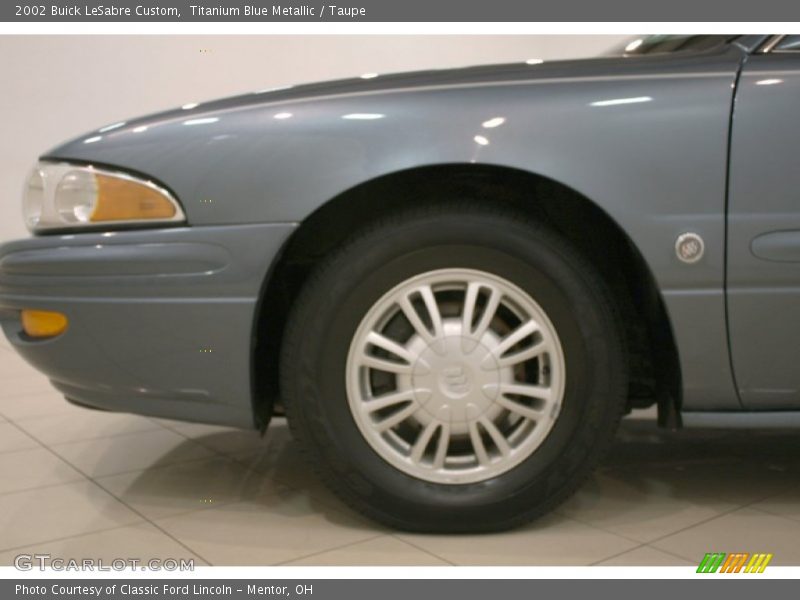 Titanium Blue Metallic / Taupe 2002 Buick LeSabre Custom