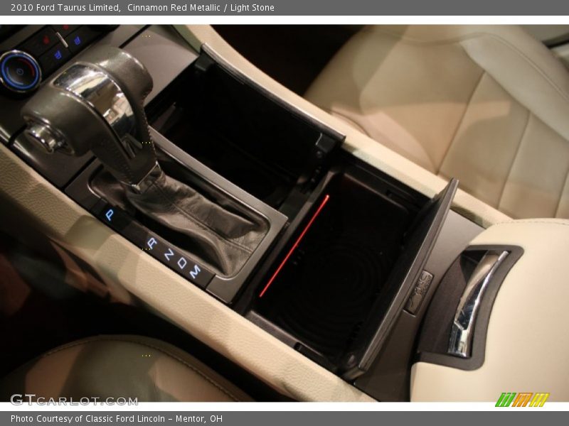 Cinnamon Red Metallic / Light Stone 2010 Ford Taurus Limited