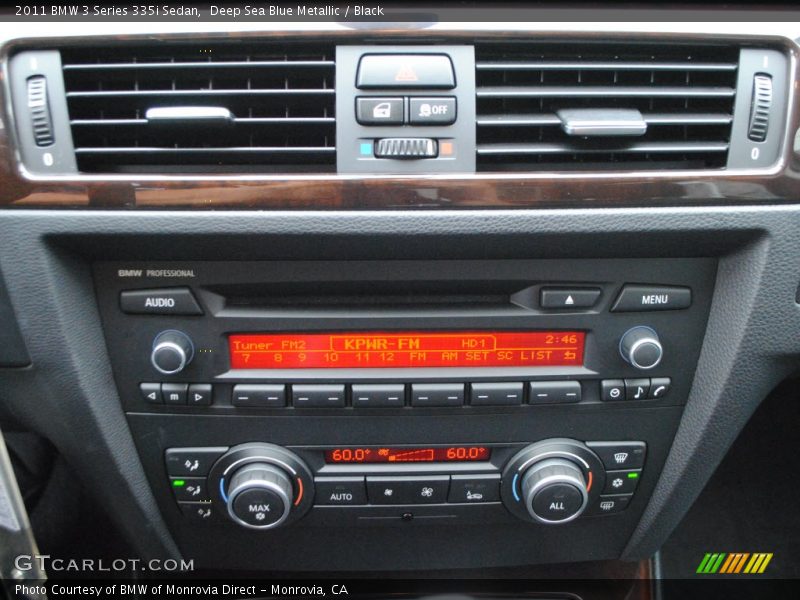 Controls of 2011 3 Series 335i Sedan