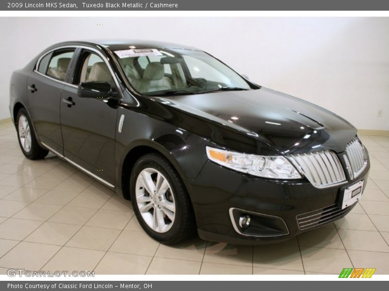 Tuxedo Black Metallic / Cashmere 2009 Lincoln MKS Sedan