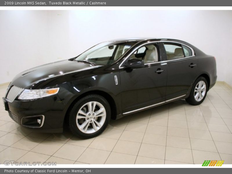 Tuxedo Black Metallic / Cashmere 2009 Lincoln MKS Sedan