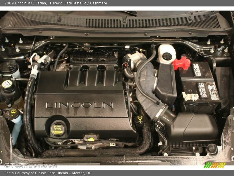 Tuxedo Black Metallic / Cashmere 2009 Lincoln MKS Sedan