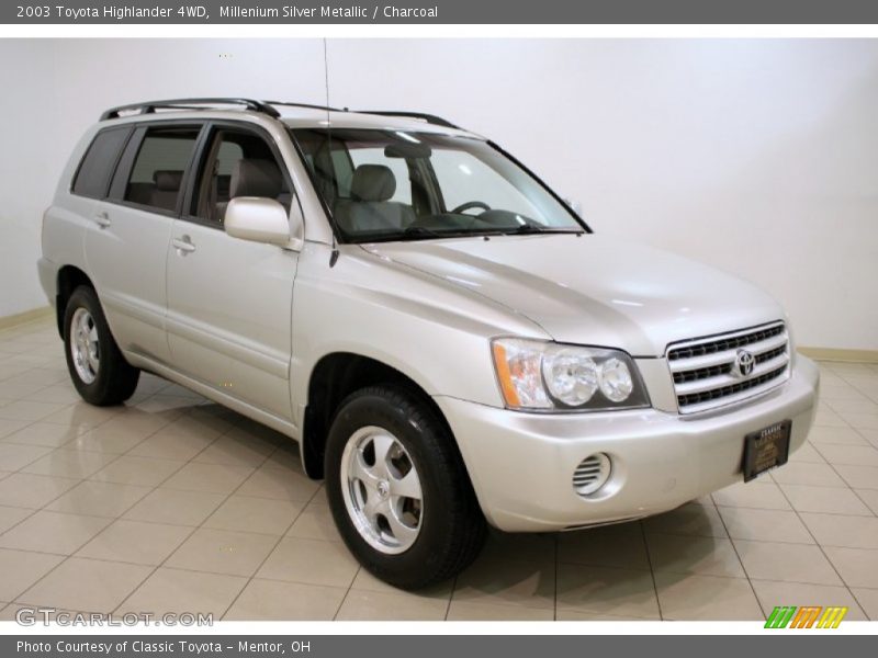 Millenium Silver Metallic / Charcoal 2003 Toyota Highlander 4WD