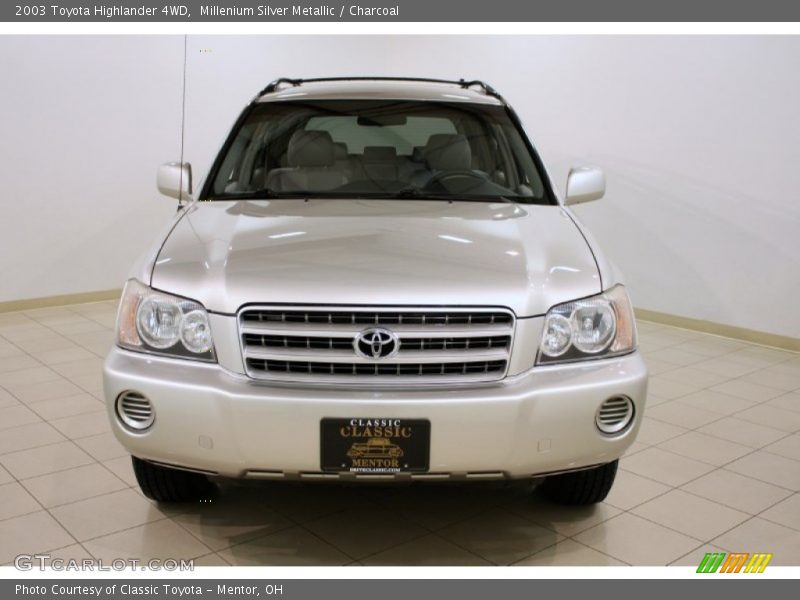 Millenium Silver Metallic / Charcoal 2003 Toyota Highlander 4WD