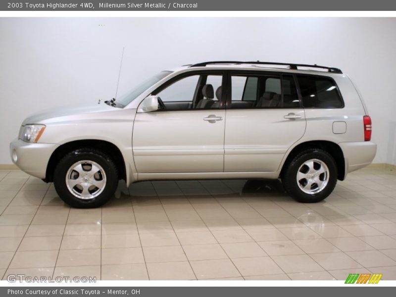 Millenium Silver Metallic / Charcoal 2003 Toyota Highlander 4WD