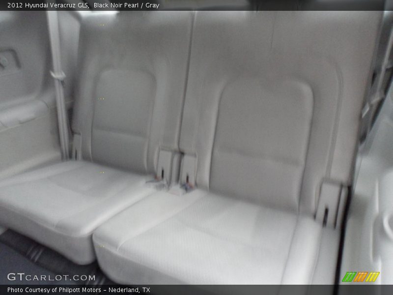 Black Noir Pearl / Gray 2012 Hyundai Veracruz GLS