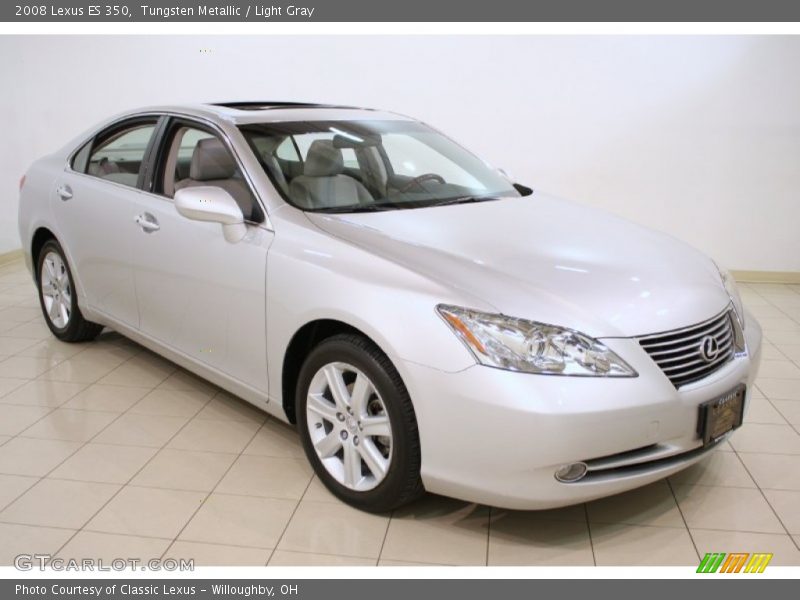 Tungsten Metallic / Light Gray 2008 Lexus ES 350