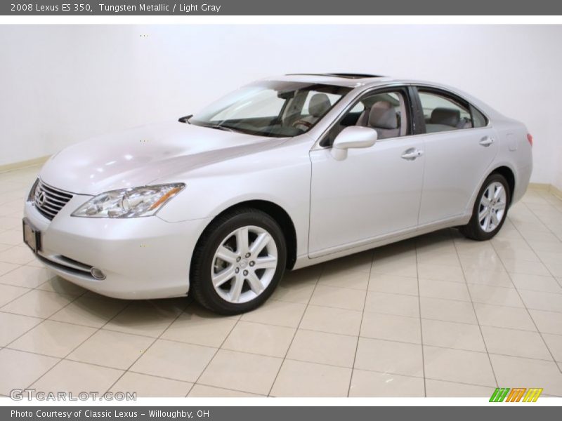 Tungsten Metallic / Light Gray 2008 Lexus ES 350