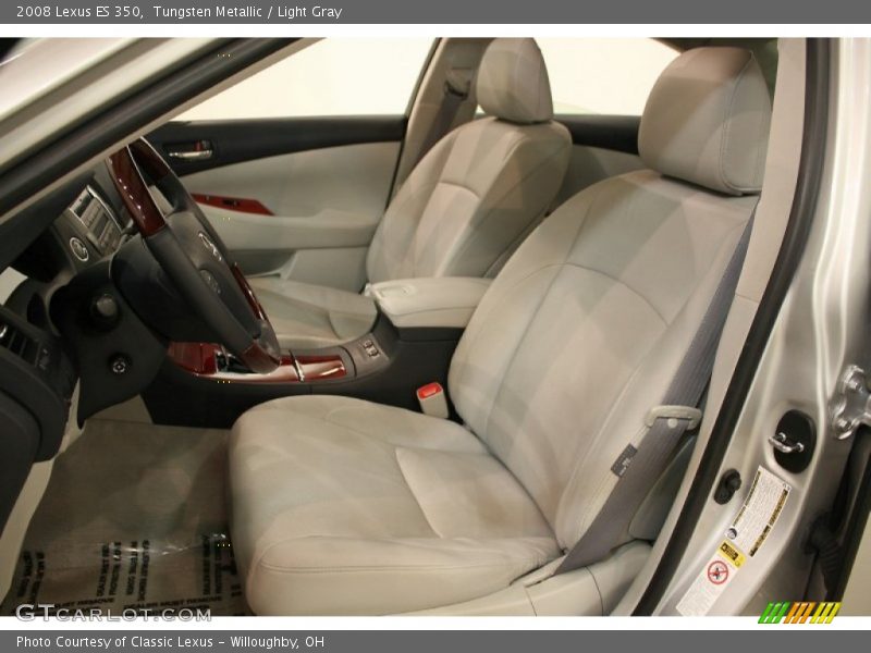 Tungsten Metallic / Light Gray 2008 Lexus ES 350