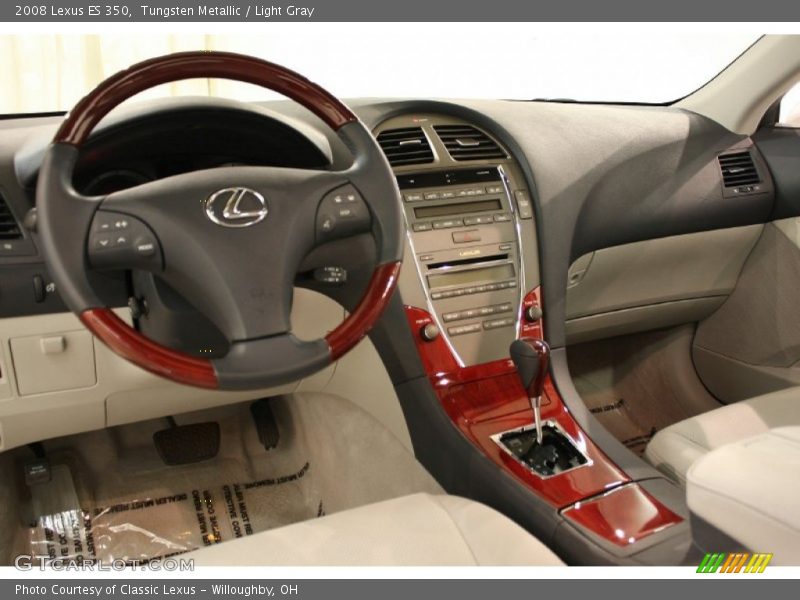 Tungsten Metallic / Light Gray 2008 Lexus ES 350