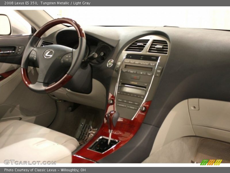 Tungsten Metallic / Light Gray 2008 Lexus ES 350