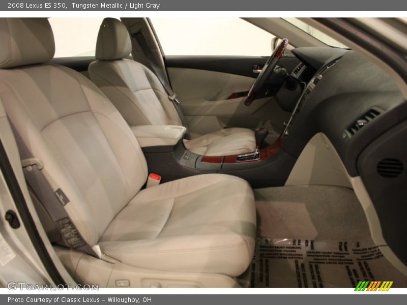 Tungsten Metallic / Light Gray 2008 Lexus ES 350