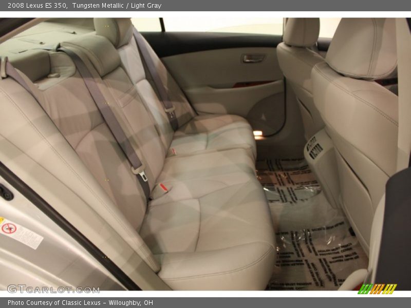 Tungsten Metallic / Light Gray 2008 Lexus ES 350