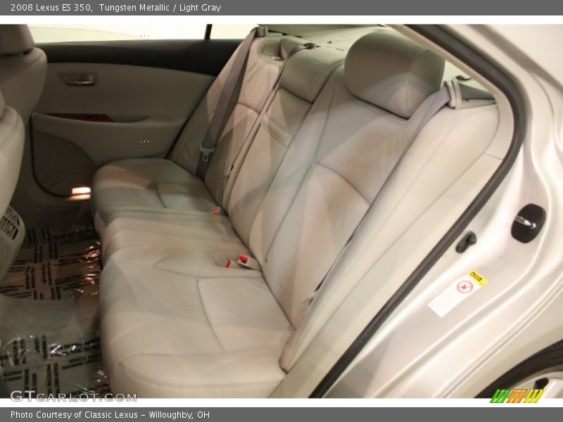 Tungsten Metallic / Light Gray 2008 Lexus ES 350