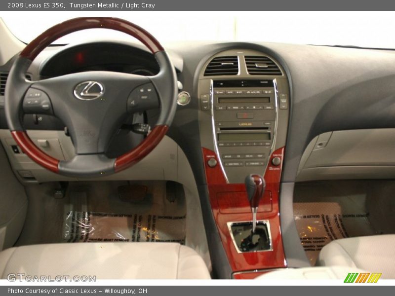 Tungsten Metallic / Light Gray 2008 Lexus ES 350