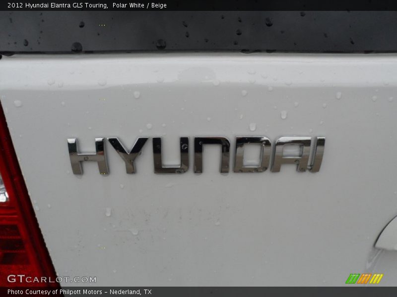 Polar White / Beige 2012 Hyundai Elantra GLS Touring