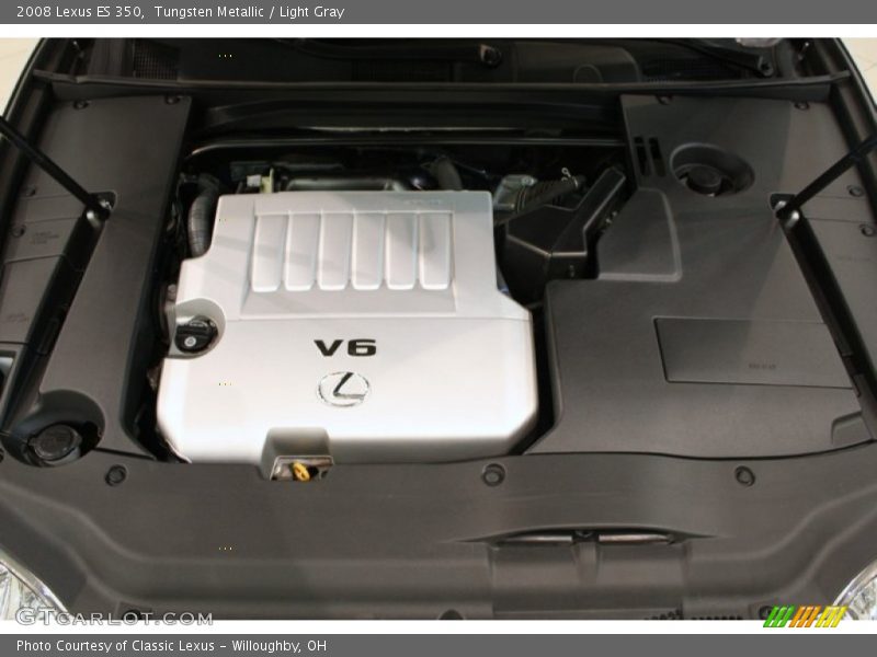 Tungsten Metallic / Light Gray 2008 Lexus ES 350