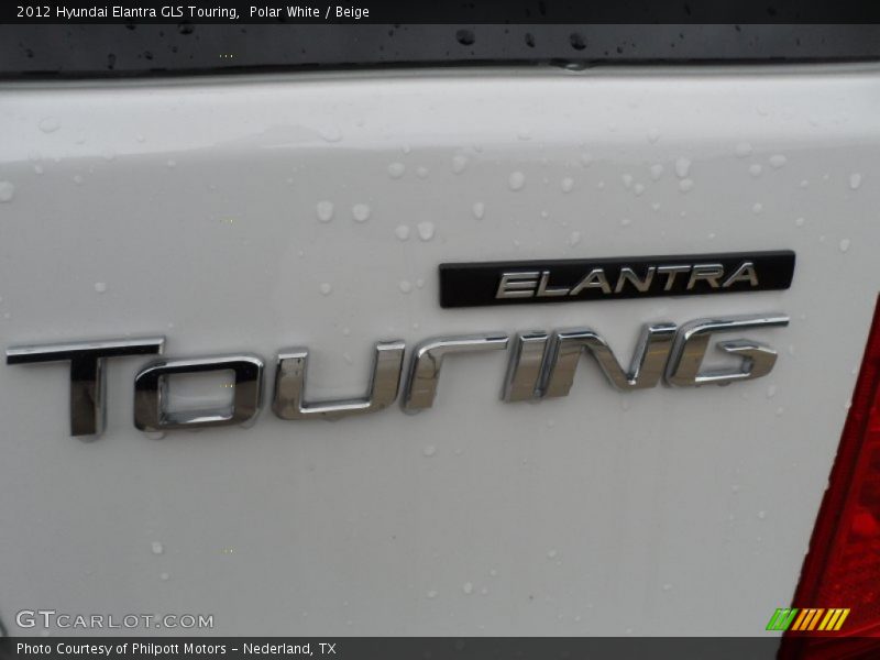 Polar White / Beige 2012 Hyundai Elantra GLS Touring