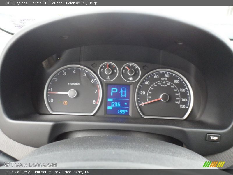  2012 Elantra GLS Touring GLS Touring Gauges