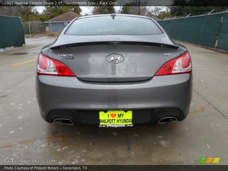Nordschleife Gray / Black Cloth 2012 Hyundai Genesis Coupe 2.0T