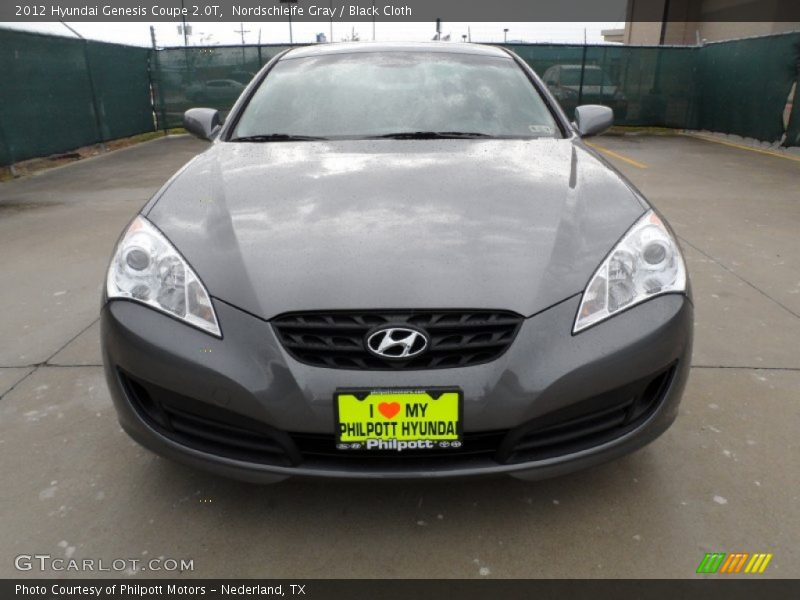 Nordschleife Gray / Black Cloth 2012 Hyundai Genesis Coupe 2.0T
