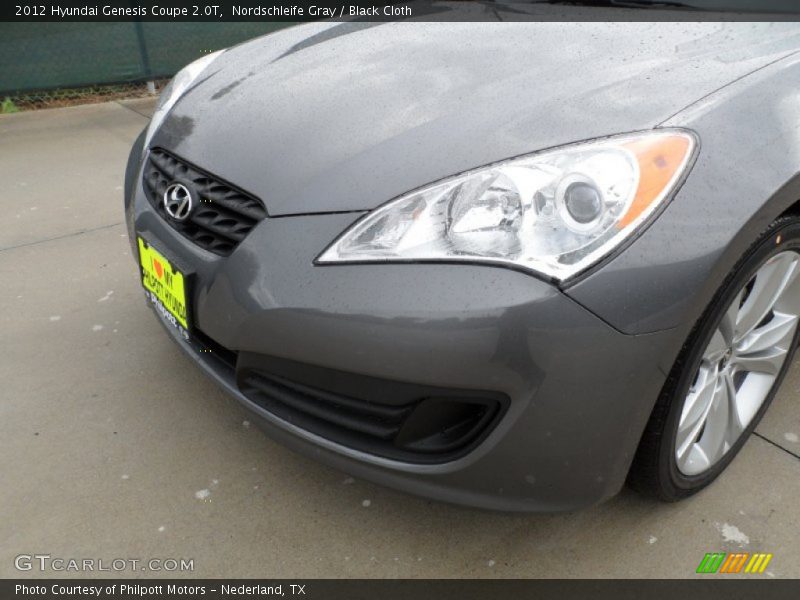 Nordschleife Gray / Black Cloth 2012 Hyundai Genesis Coupe 2.0T