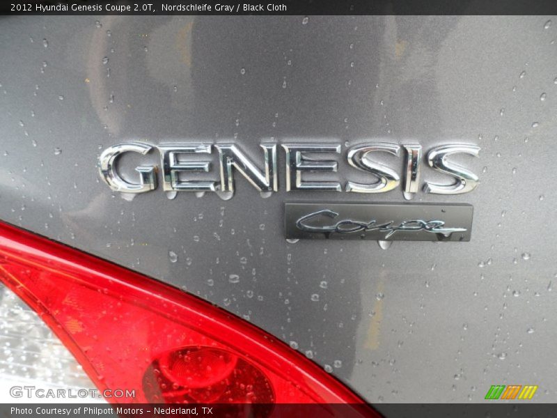 Nordschleife Gray / Black Cloth 2012 Hyundai Genesis Coupe 2.0T