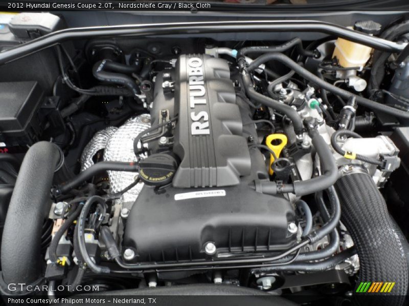 Nordschleife Gray / Black Cloth 2012 Hyundai Genesis Coupe 2.0T