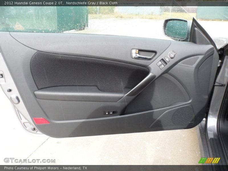 Nordschleife Gray / Black Cloth 2012 Hyundai Genesis Coupe 2.0T