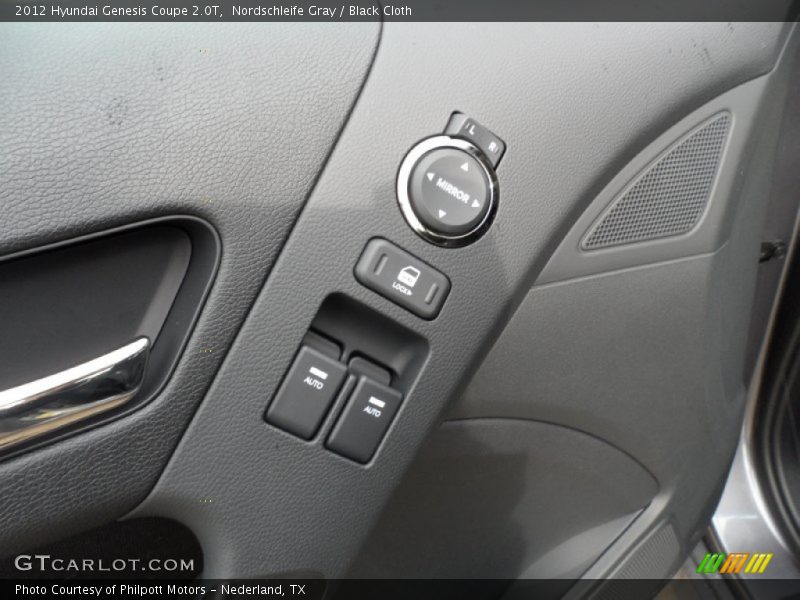 Nordschleife Gray / Black Cloth 2012 Hyundai Genesis Coupe 2.0T