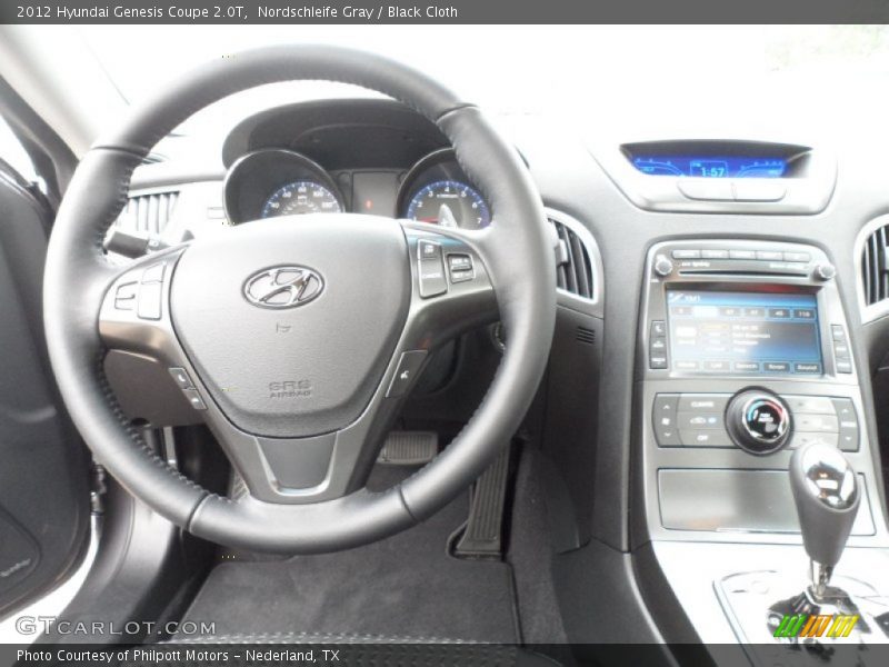 Nordschleife Gray / Black Cloth 2012 Hyundai Genesis Coupe 2.0T