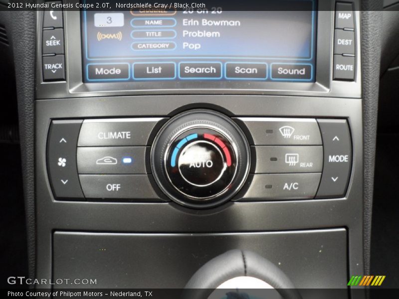 Nordschleife Gray / Black Cloth 2012 Hyundai Genesis Coupe 2.0T