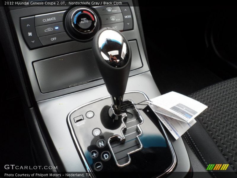 Nordschleife Gray / Black Cloth 2012 Hyundai Genesis Coupe 2.0T