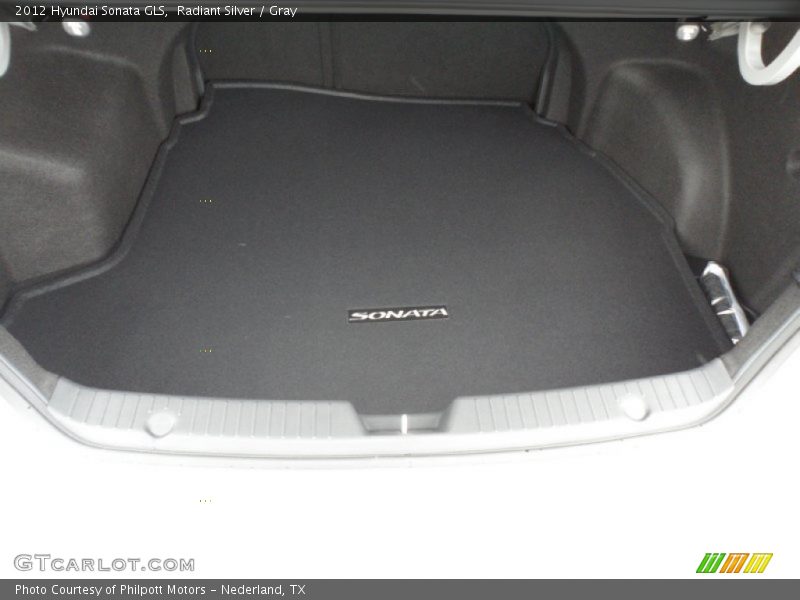 Radiant Silver / Gray 2012 Hyundai Sonata GLS