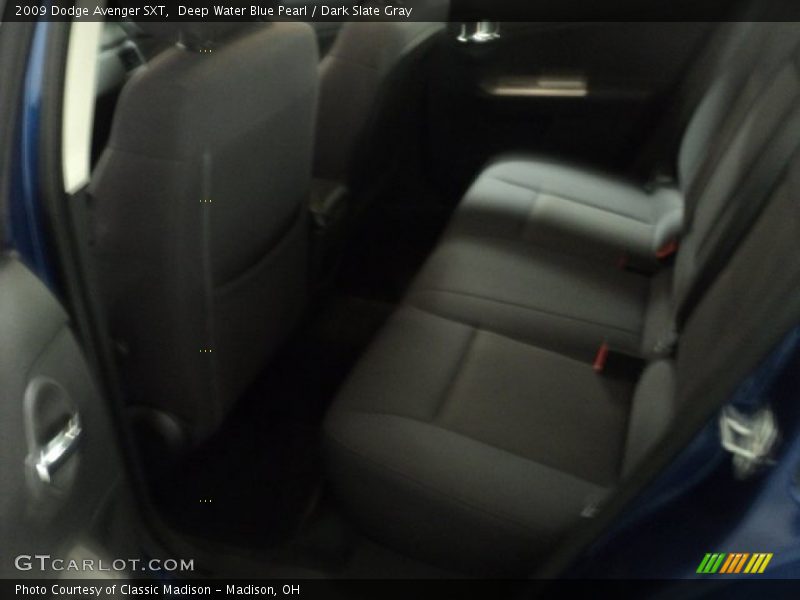 Deep Water Blue Pearl / Dark Slate Gray 2009 Dodge Avenger SXT