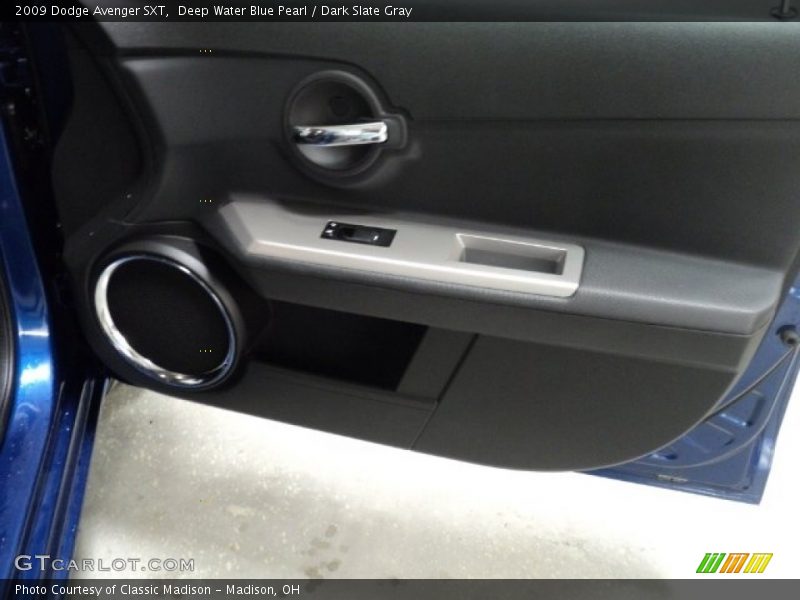 Deep Water Blue Pearl / Dark Slate Gray 2009 Dodge Avenger SXT