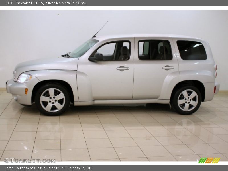 Silver Ice Metallic / Gray 2010 Chevrolet HHR LS