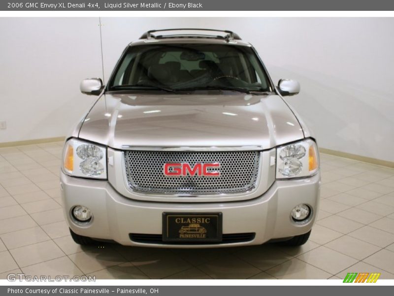 Liquid Silver Metallic / Ebony Black 2006 GMC Envoy XL Denali 4x4