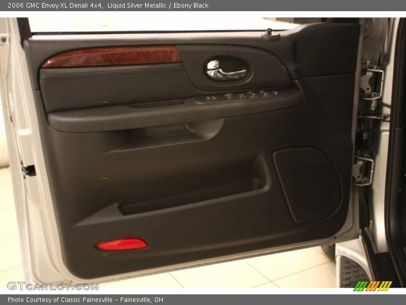 Liquid Silver Metallic / Ebony Black 2006 GMC Envoy XL Denali 4x4