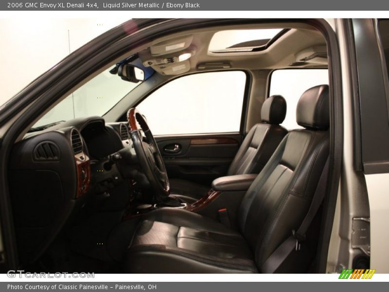 Liquid Silver Metallic / Ebony Black 2006 GMC Envoy XL Denali 4x4