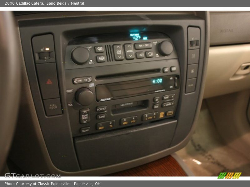 Controls of 2000 Catera 