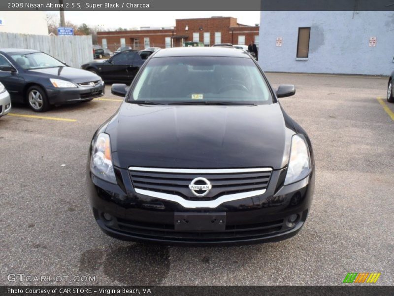 Super Black / Charcoal 2008 Nissan Altima 2.5 S