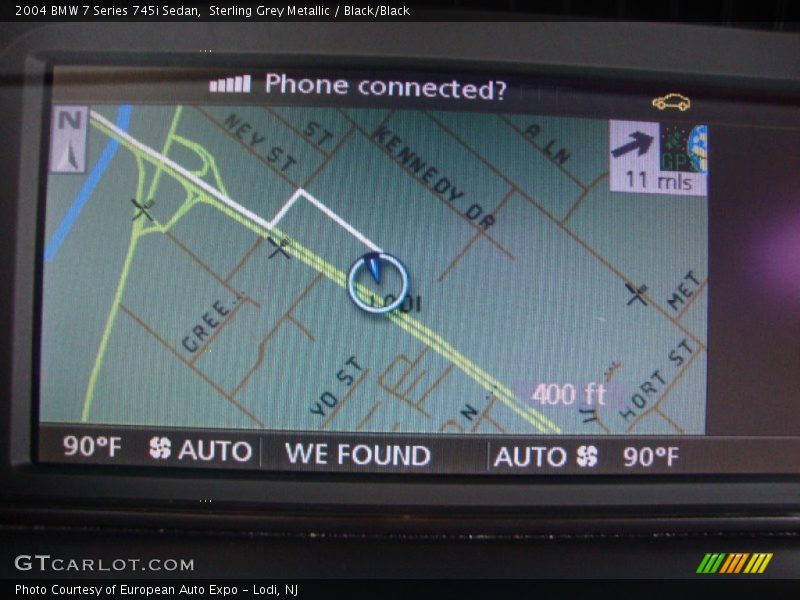Navigation of 2004 7 Series 745i Sedan