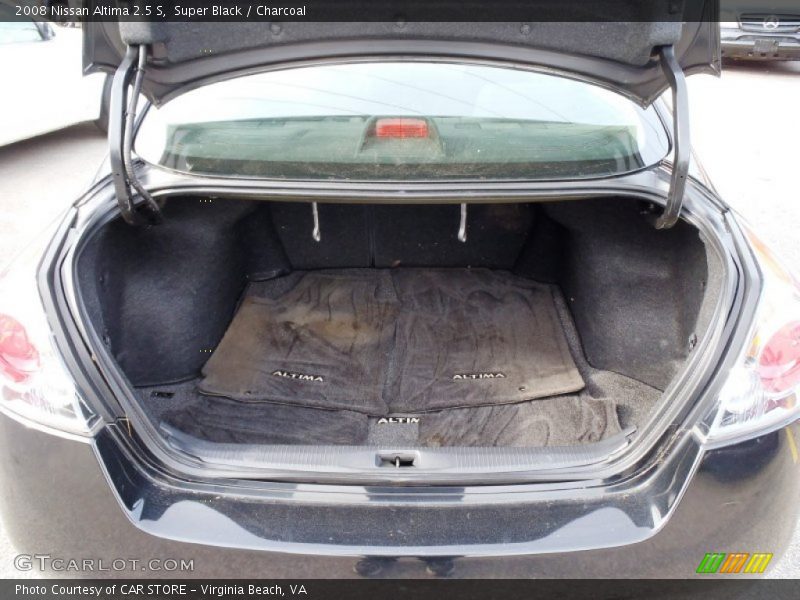 Super Black / Charcoal 2008 Nissan Altima 2.5 S