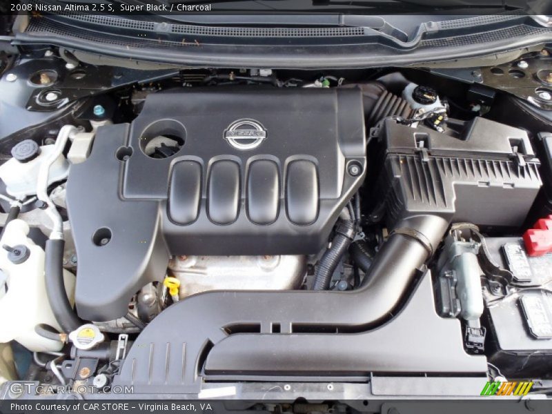 Super Black / Charcoal 2008 Nissan Altima 2.5 S