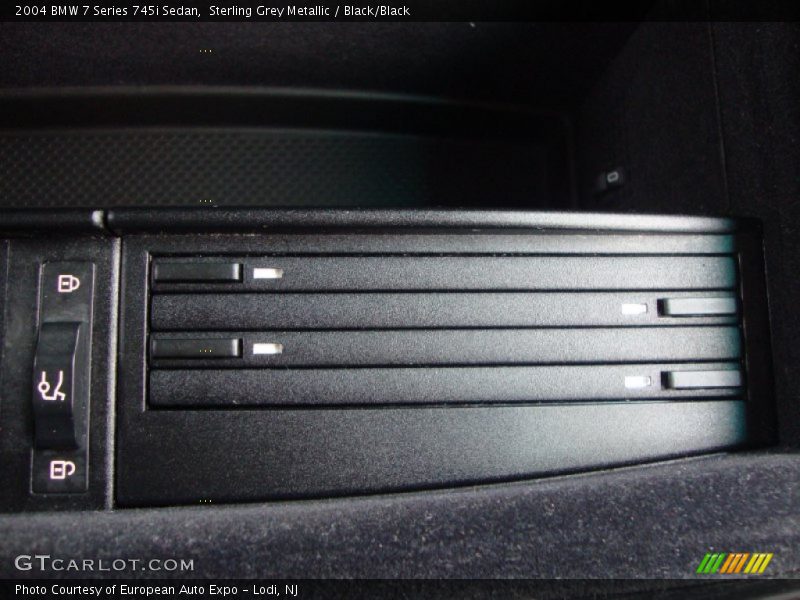 Sterling Grey Metallic / Black/Black 2004 BMW 7 Series 745i Sedan