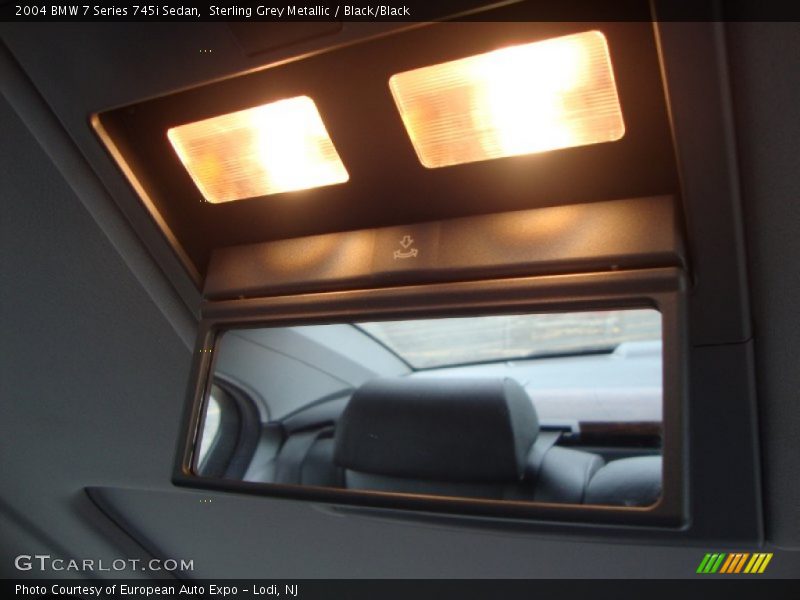 Sterling Grey Metallic / Black/Black 2004 BMW 7 Series 745i Sedan