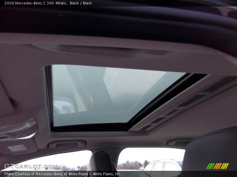 Black / Black 2009 Mercedes-Benz C 300 4Matic